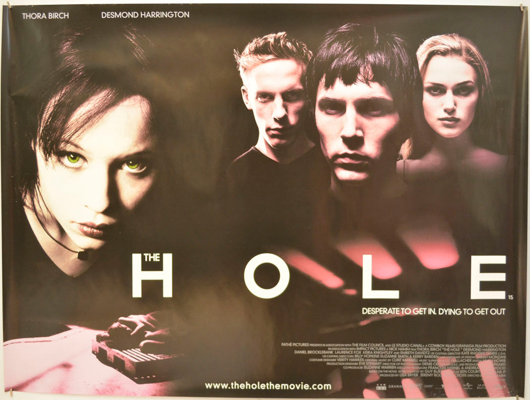 The Hole Original Quad Poster - Film Poster - Movie Poster