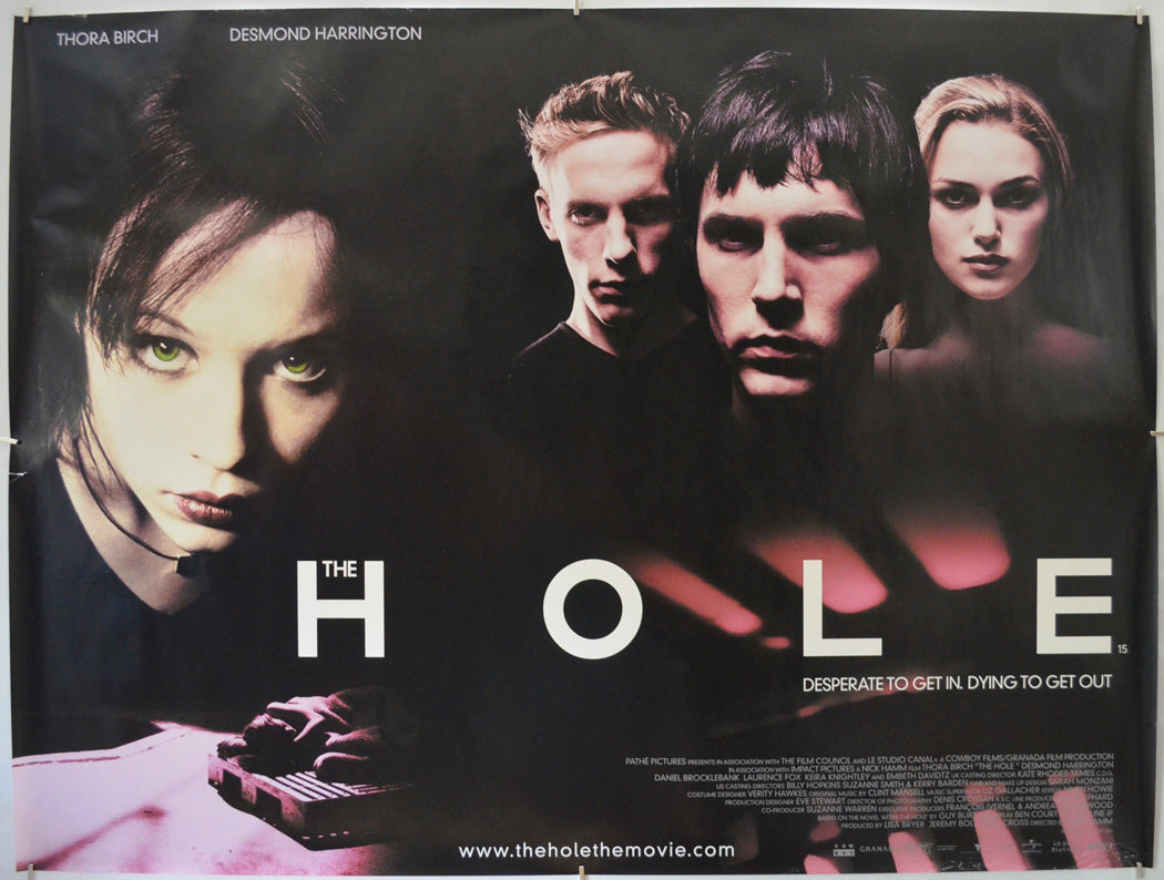 The Hole Original Quad Poster - Film Poster - Movie Poster