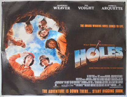 Holes Original Quad Poster - Film Poster - Movie Poster