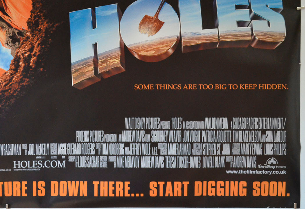 HOLES (Bottom Right) Cinema Quad Movie Poster 