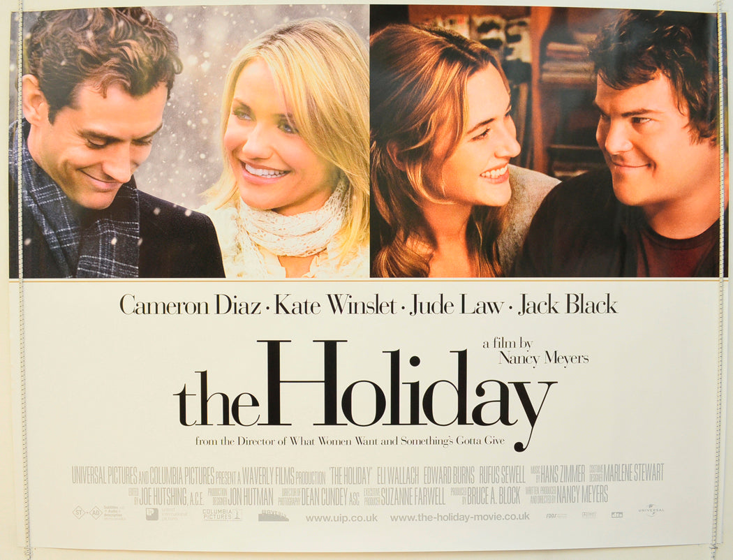 The Holiday Original Quad Poster - Film Poster - Movie Poster  