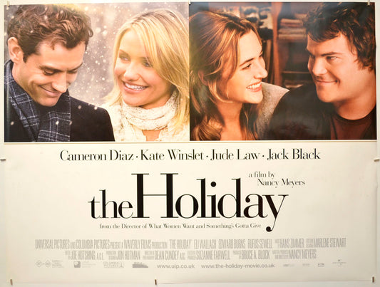 The Holiday Original Quad Poster - Film Poster - Movie Poster