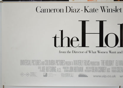 THE HOLIDAY (Bottom Left) Cinema Quad Movie Poster 