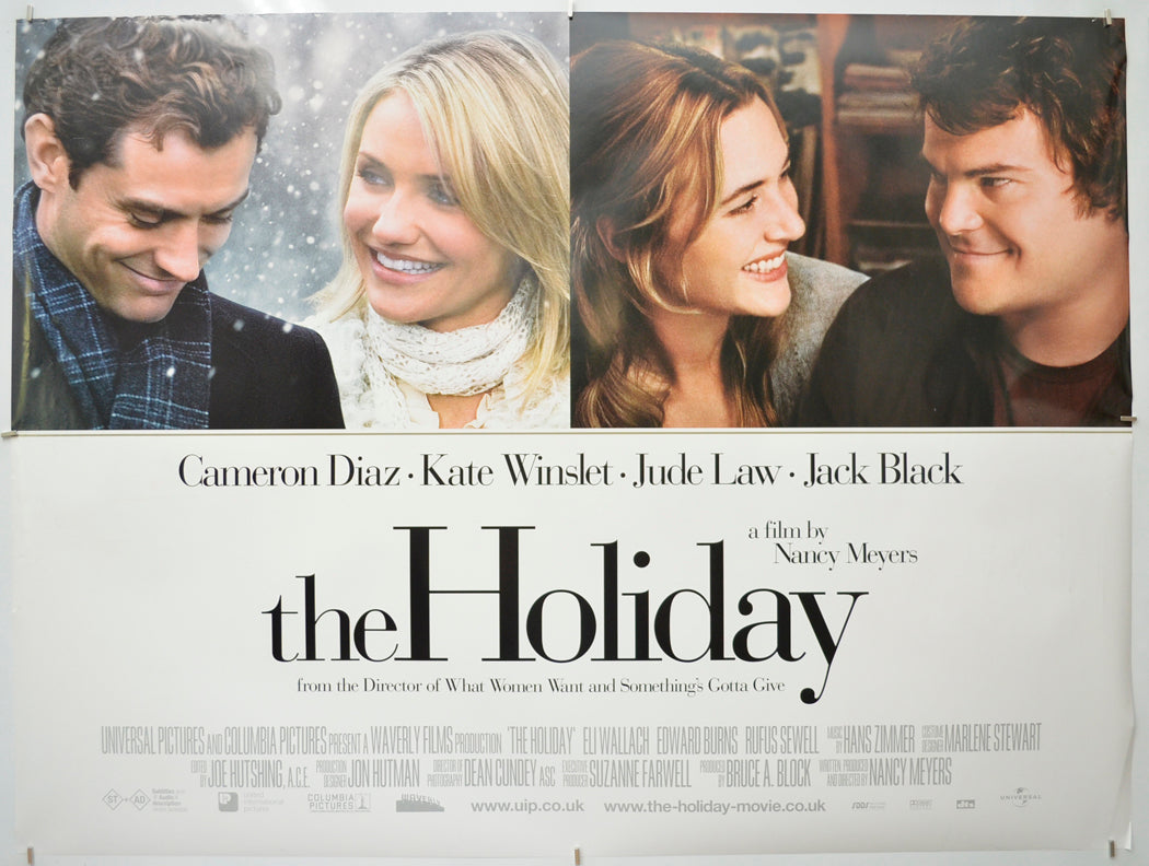 The Holiday Original Quad Poster - Film Poster - Movie Poster