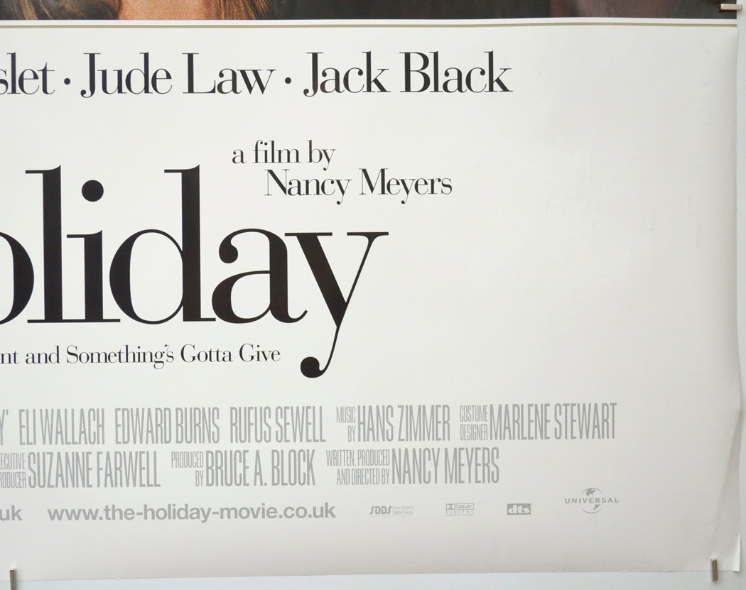 THE HOLIDAY (Bottom Right) Cinema Quad Movie Poster 