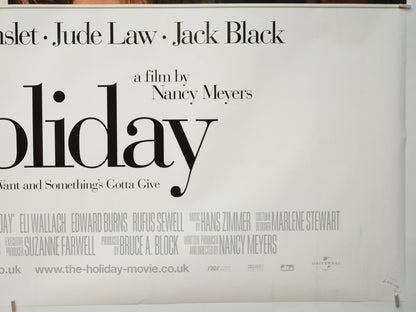 THE HOLIDAY (Bottom Right) Cinema Quad Movie Poster 