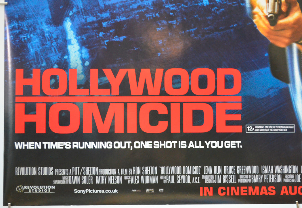 HOLLYWOOD HOMICIDE (Bottom Left) Cinema Quad Movie Poster 