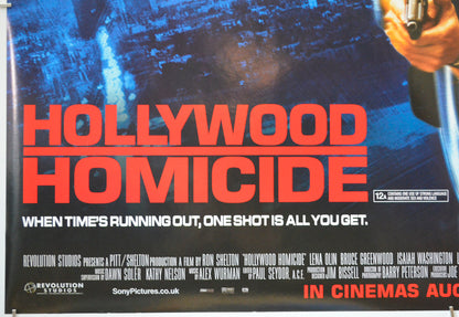 HOLLYWOOD HOMICIDE (Bottom Left) Cinema Quad Movie Poster 