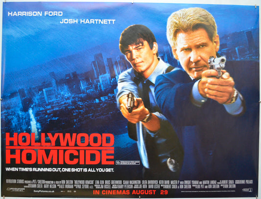 Hollywood Homicide - Original Quad Poster - Film Poster - Movie Poster