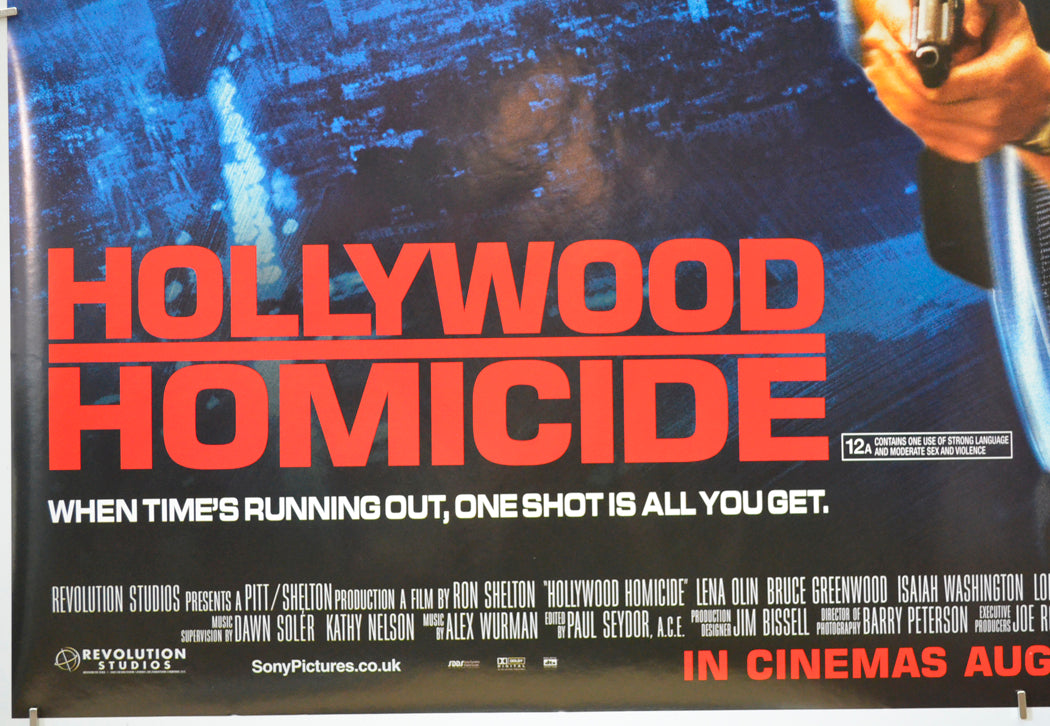 HOLLYWOOD HOMICIDE (Bottom Left) Cinema Quad Movie Poster 