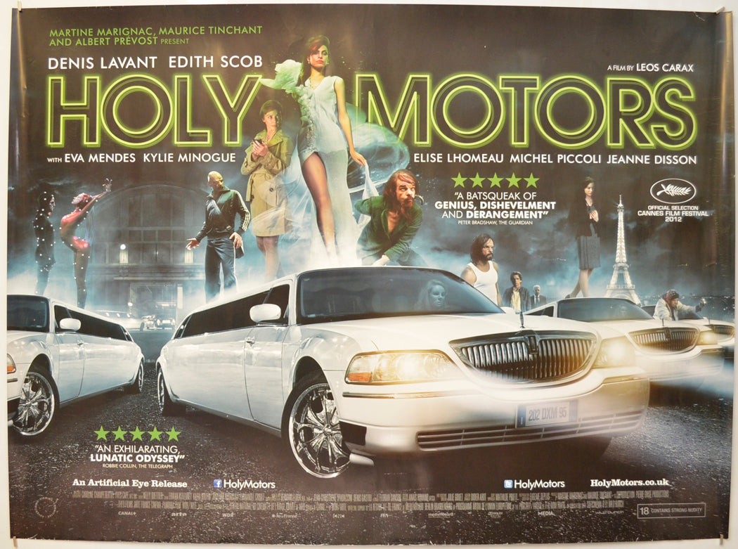 Holy Motors Original Quad Poster - Film Poster - Movie Poster