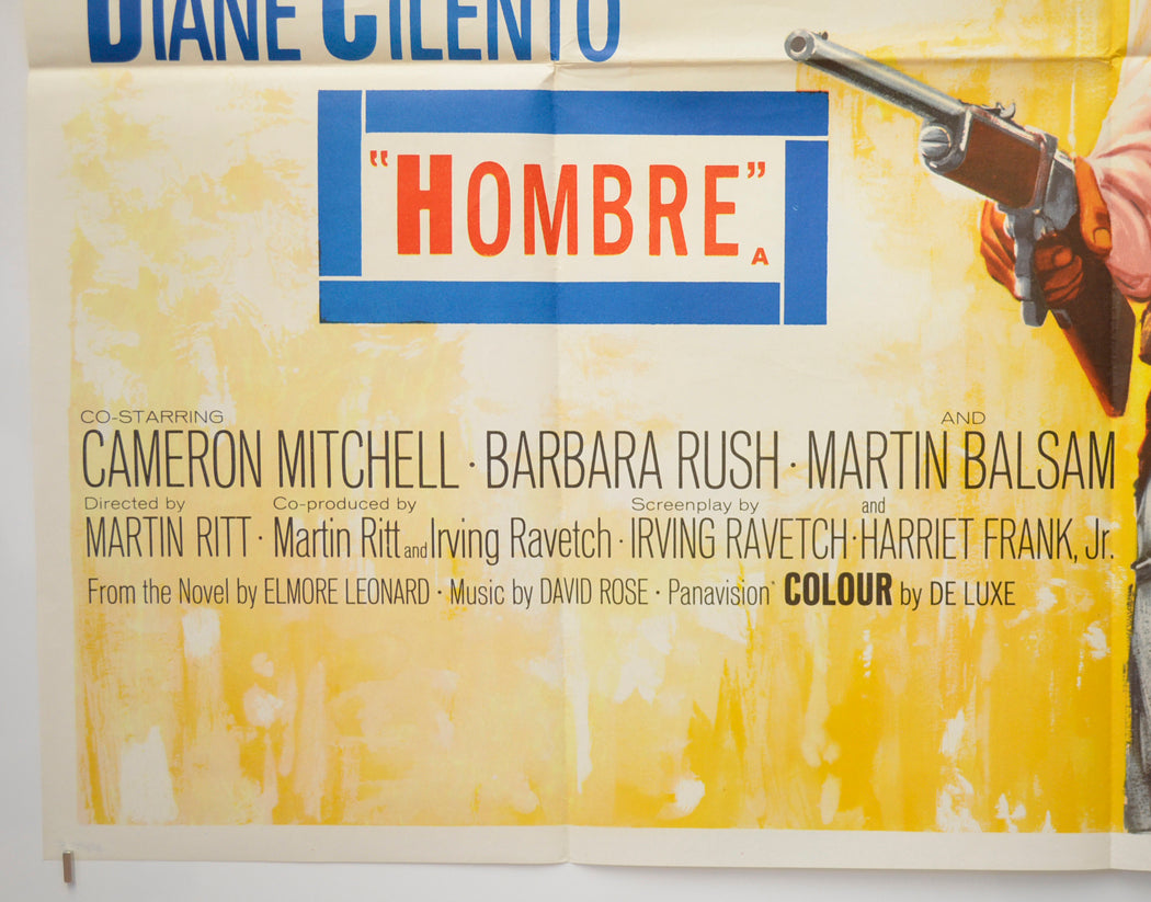 HOMBRE (Bottom Left) Cinema Quad Movie Poster 