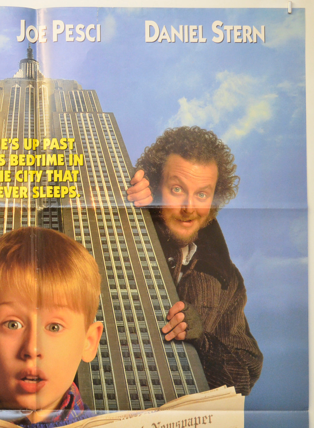 HOME ALONE 2 : LOST IN NEW YORK (Top Right) Cinema One Sheet Movie Poster 