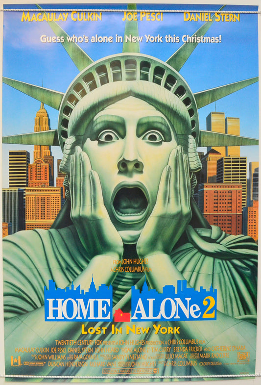 Home Alone 2 : Lost In New York  (International one sheet campaignA)   Original One Sheet Poster - Film Poster - Movie Poster  