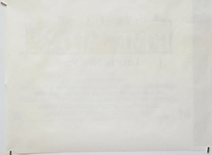 Home Alone 2 : Lost In New York (Back Bottom Left) Cinema Quad Movie Poster 