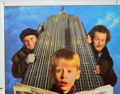 Home Alone 2 : Lost In New York (Top Left) Cinema Quad Movie Poster 