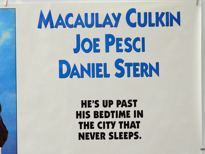 Home Alone 2 : Lost In New York (Top Right) Cinema Quad Movie Poster 