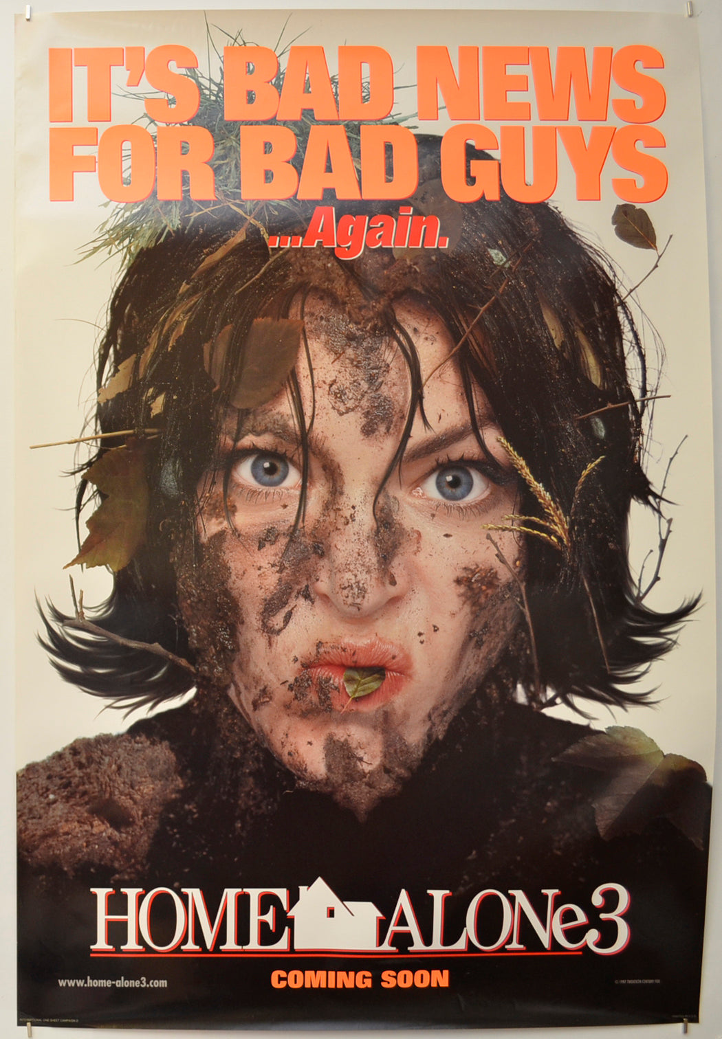 “Home Alone 3” (Teaser / Advance Version D) Original One Sheet Poster ...