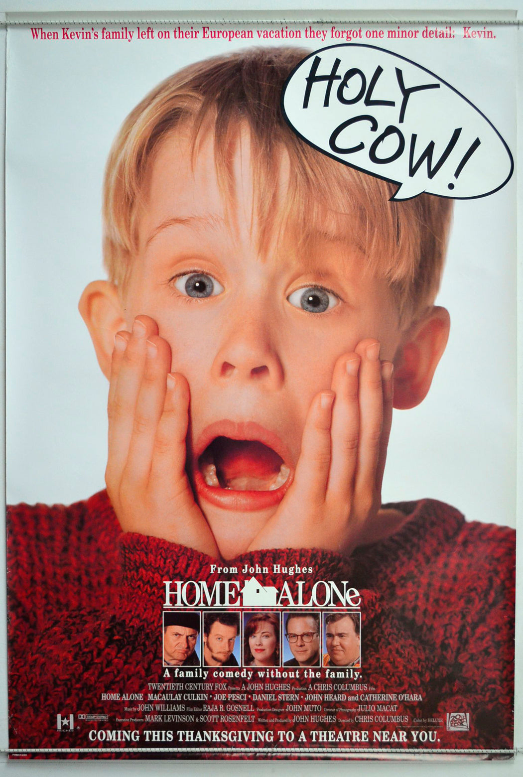 Home Alone  (Teaser / Advance Version)   Original One Sheet Poster - Movie Poster