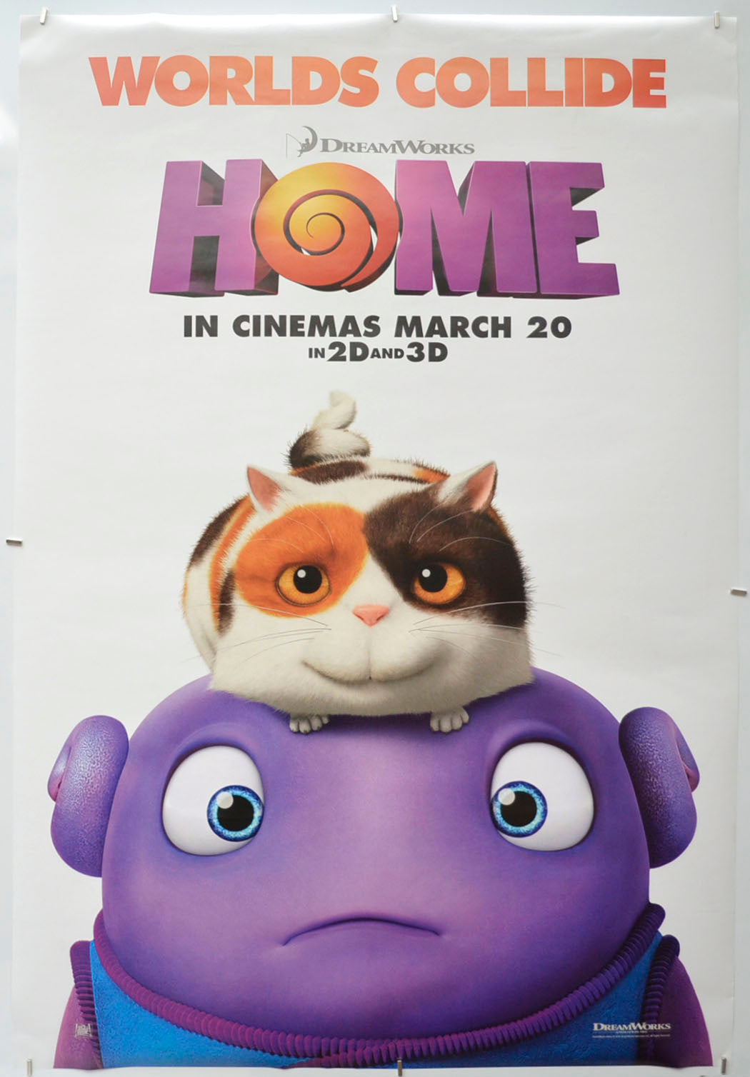 Home (Teaser / Advance Version ) Original One Sheet Poster - Film Poster - Movie Poster