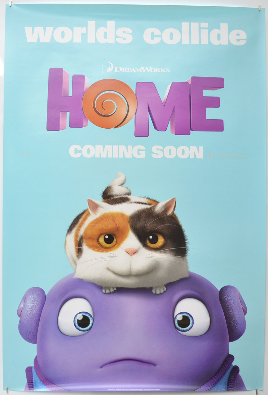 Home (Teaser / Advance Version 2 ) Original One Sheet Poster - Film Poster - Movie Poster