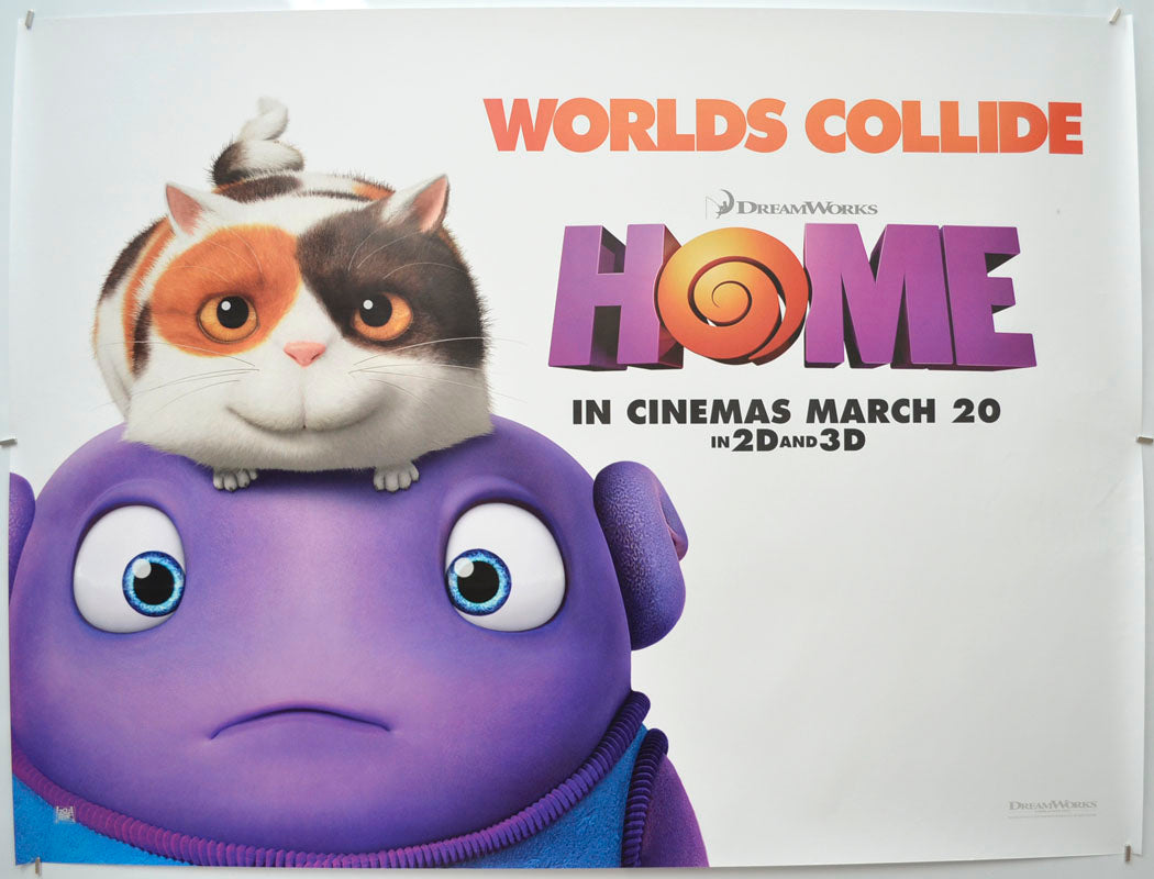 Home (Teaser / Advance Version) Original Quad Poster - Film Poster - Movie Poster