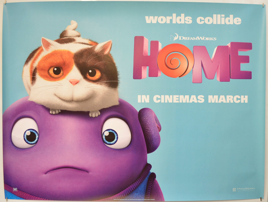 Home  (Teaser / Advance Version 2)   Original Quad Poster - Film Poster - Movie Poster