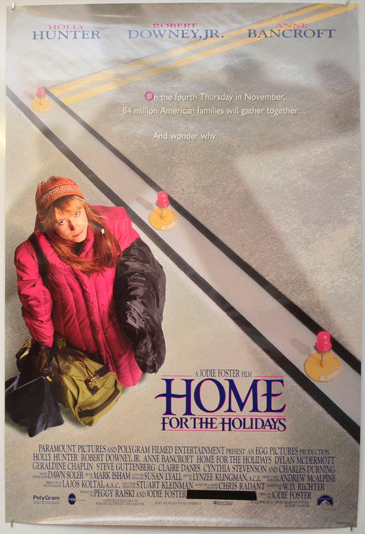 Home For The Holidays Original One Sheet Poster - Film Poster - Movie Poster