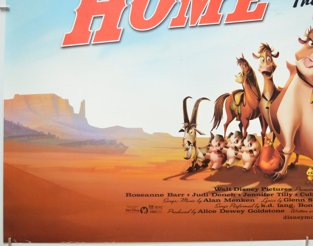 HOME ON THE RANGE (Bottom Left) Cinema Quad Movie Poster 