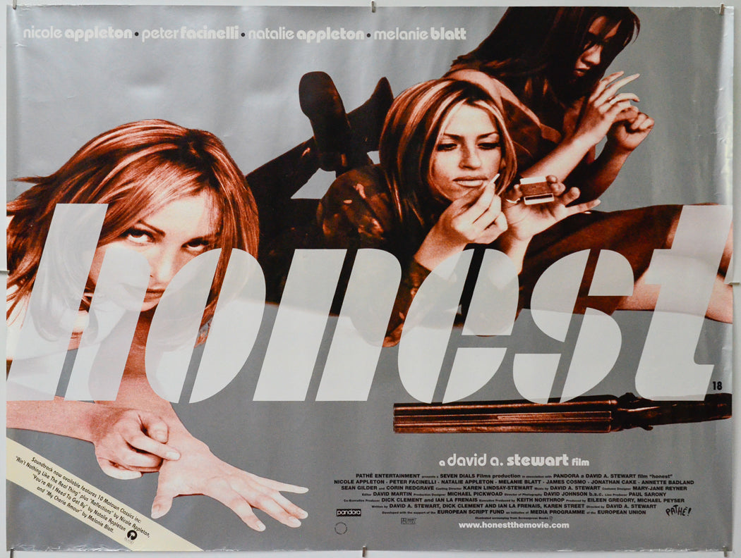 Honest - Original Quad Poster - Film Poster - Movie Poster
