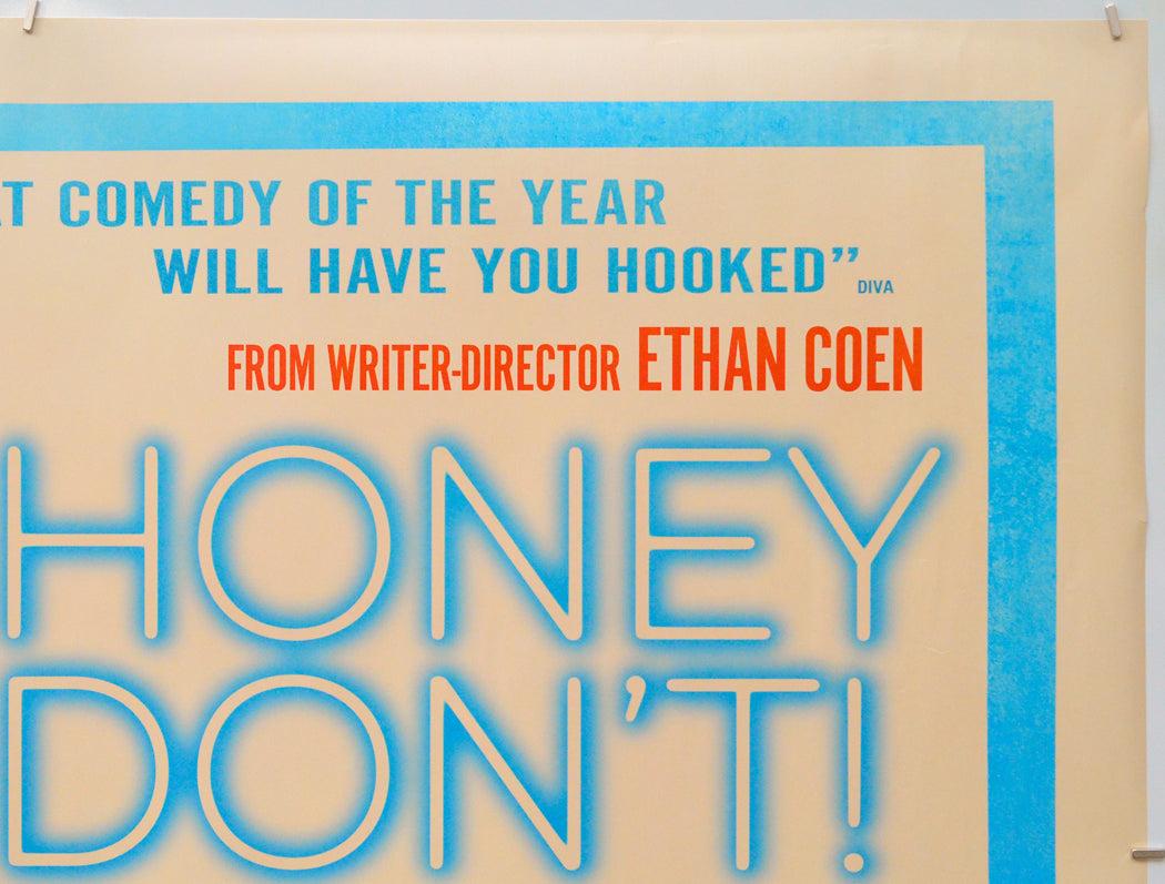 Honey Don't (Top Right) Cinema Quad Movie Poster 