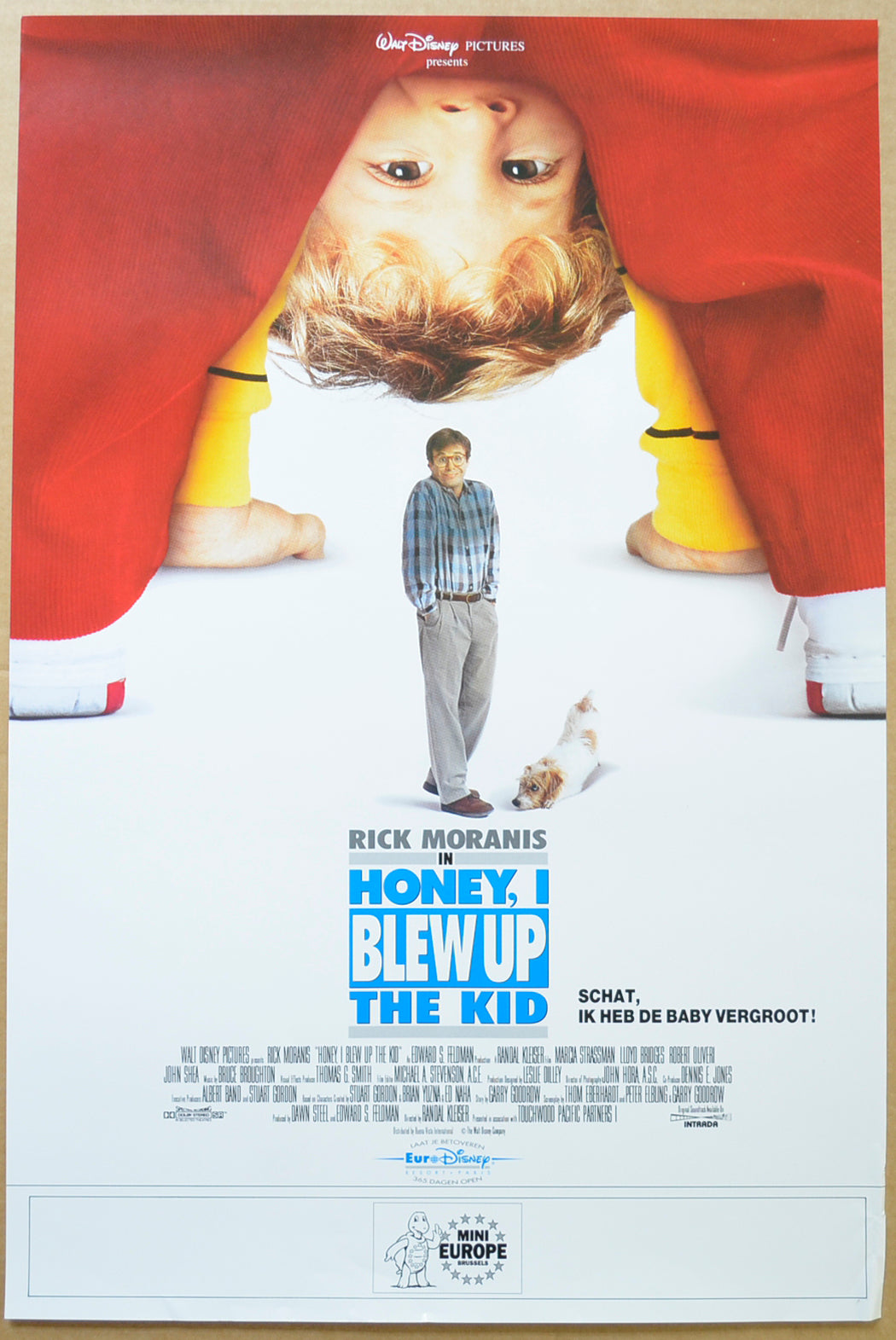 Honey, I Blew Up The Kid  Original Belgian Poster - Film Poster - Movie Poster