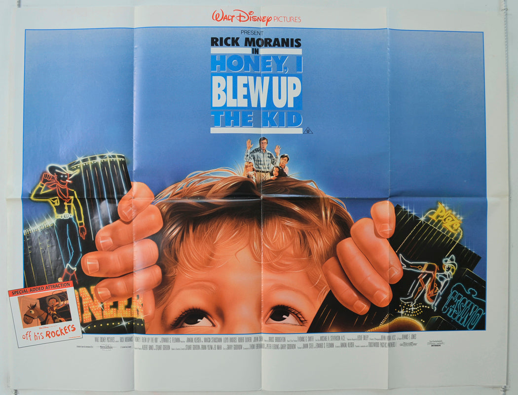 Honey, I Blew Up The Kid   Original Quad Poster - Film Poster - Movie Poster 