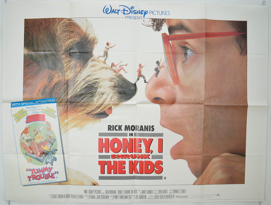 Honey, I Shrunk The Kids  Original Quad Poster - Film Poster - Movie Poster 