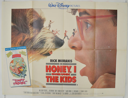 Honey, I Shrunk The Kids   Original Quad Poster - Film Poster - Movie Poster 