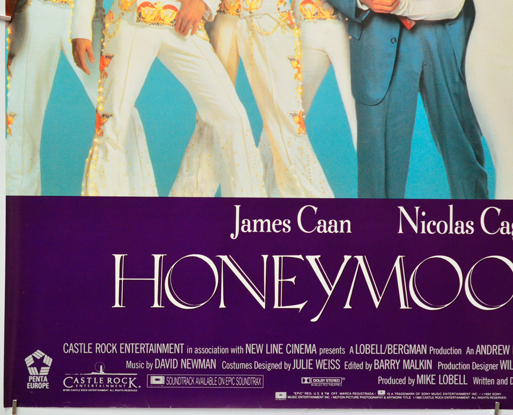Honeymoon In Vegas (Bottom Left) Cinema Quad Movie Poster 