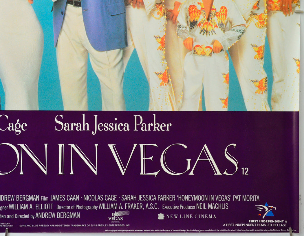 Honeymoon In Vegas (Bottom Right) Cinema Quad Movie Poster 