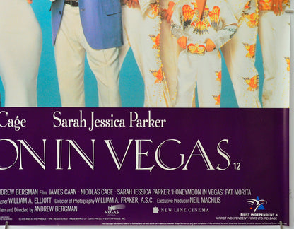 Honeymoon In Vegas (Bottom Right) Cinema Quad Movie Poster 
