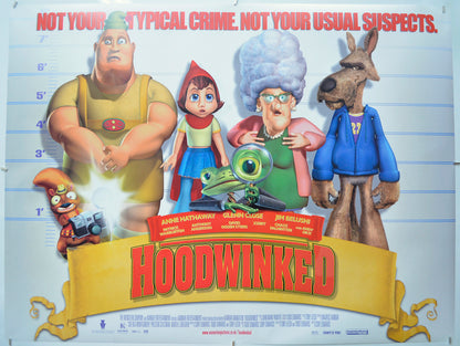 Hoodwinked Original Quad Poster - Film Poster - Movie Poster  