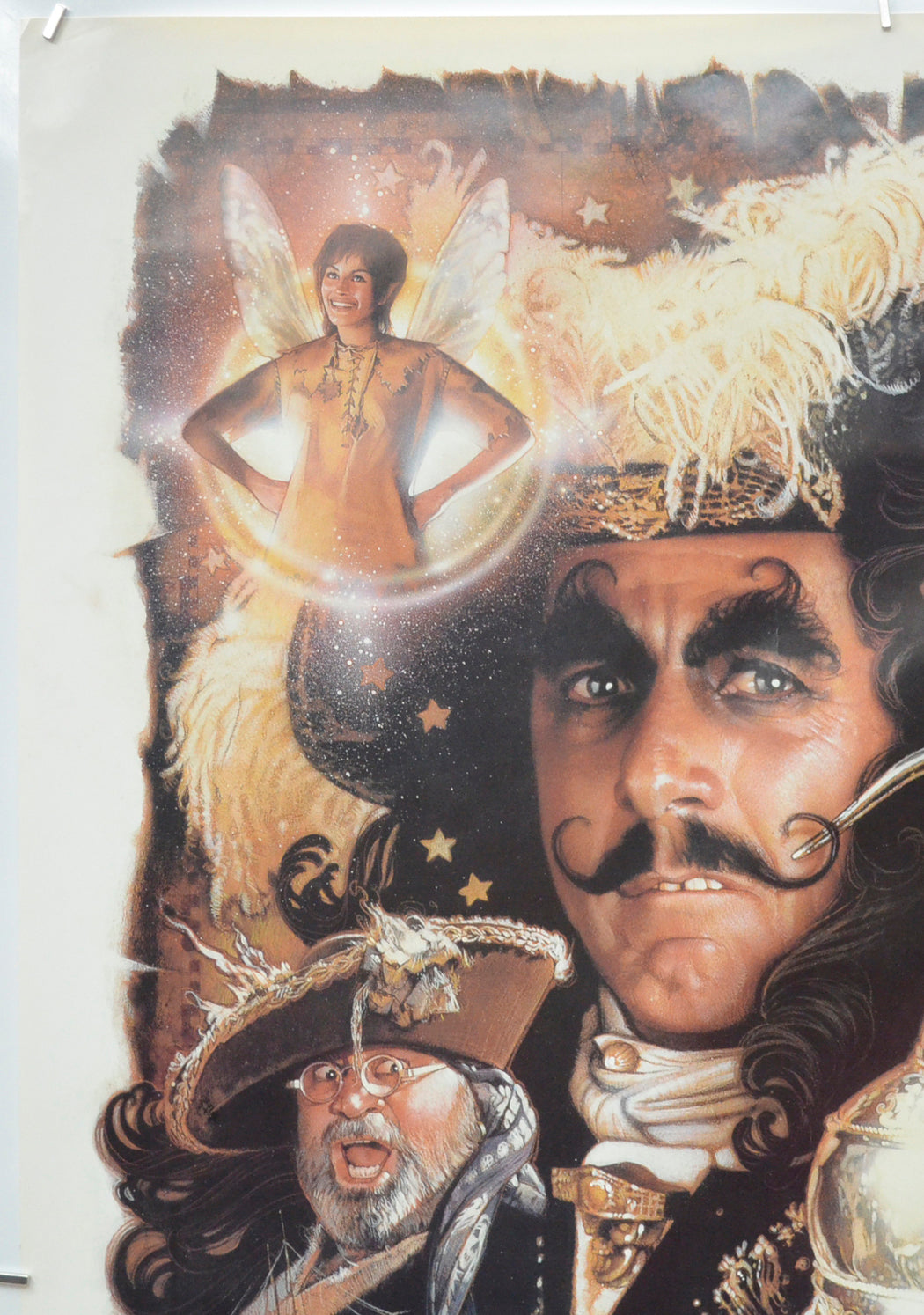 HOOK (Top Left) Cinema One Sheet Movie Poster 