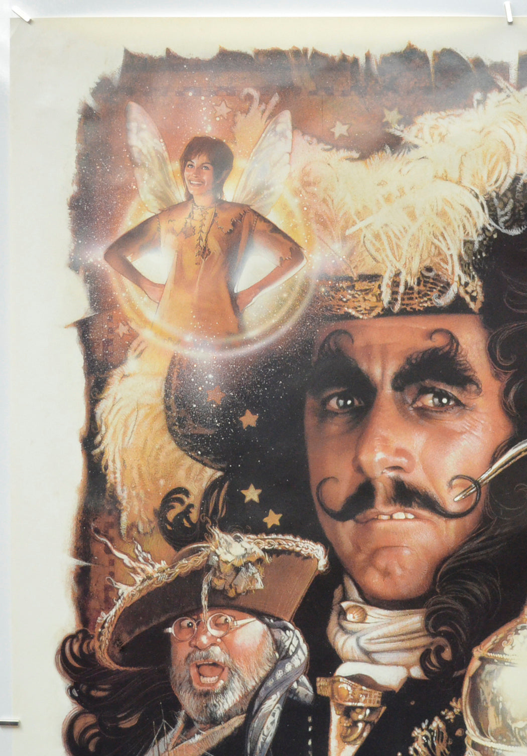 HOOK (Top Left) Cinema One Sheet Movie Poster 