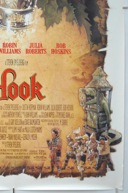 HOOK (Bottom Right) Cinema One Sheet Movie Poster 