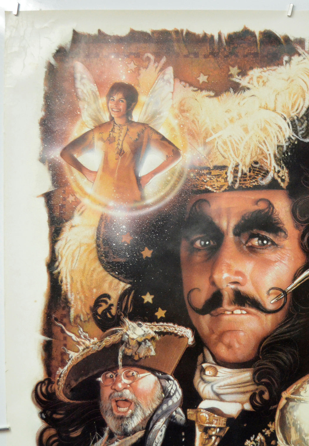 HOOK (Top Left) Cinema One Sheet Movie Poster 