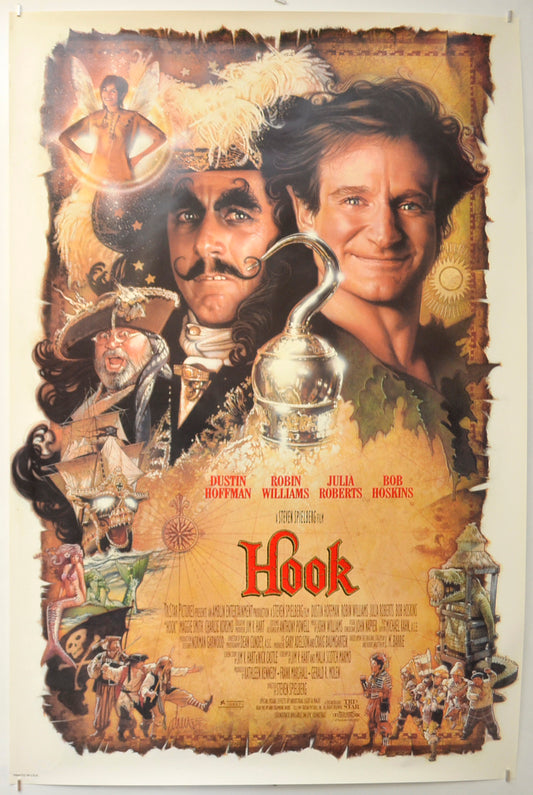 Hook Original One Sheet Poster - Film Poster - Movie Poster