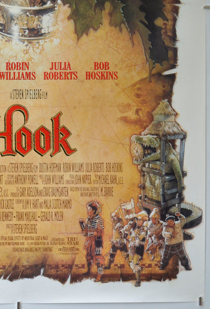 HOOK (Bottom Right) Cinema One Sheet Movie Poster 