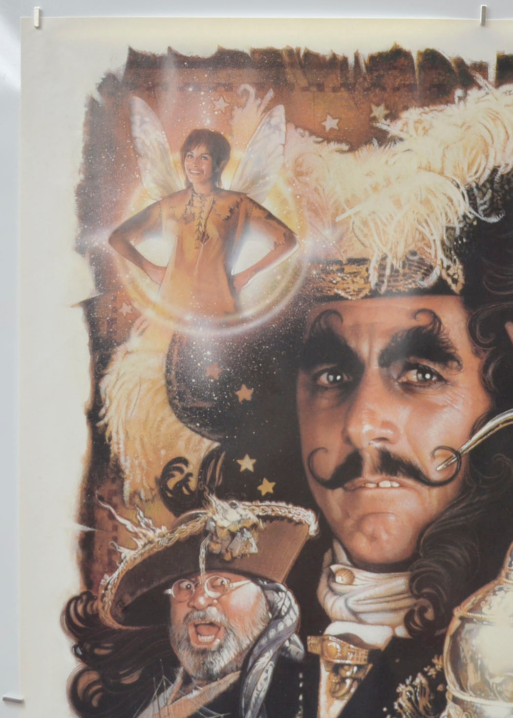 HOOK (Top Left) Cinema One Sheet Movie Poster 