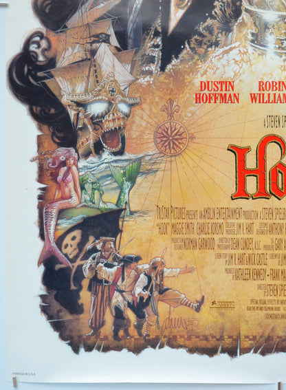 HOOK (Bottom Left) Cinema One Sheet Movie Poster 