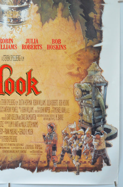 HOOK (Bottom Right) Cinema One Sheet Movie Poster 