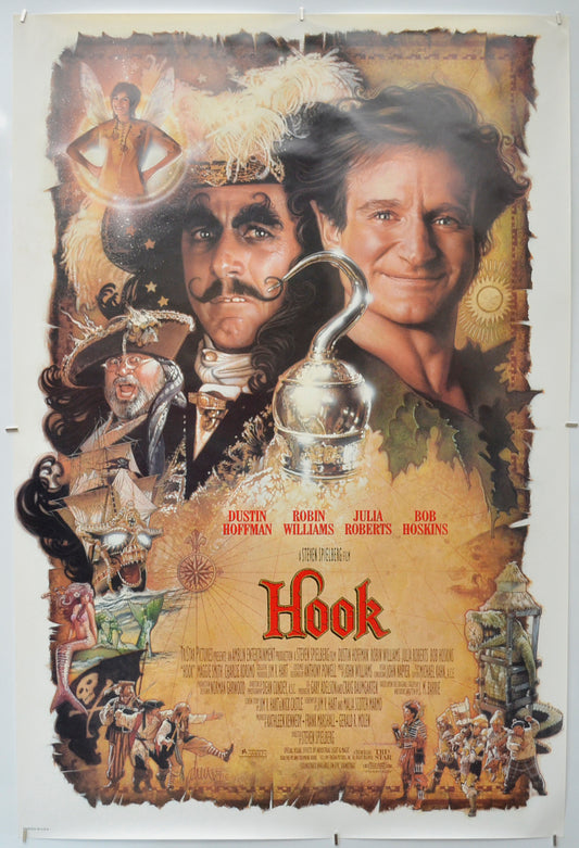 Hook Original One Sheet Poster - Film Poster - Movie Poster