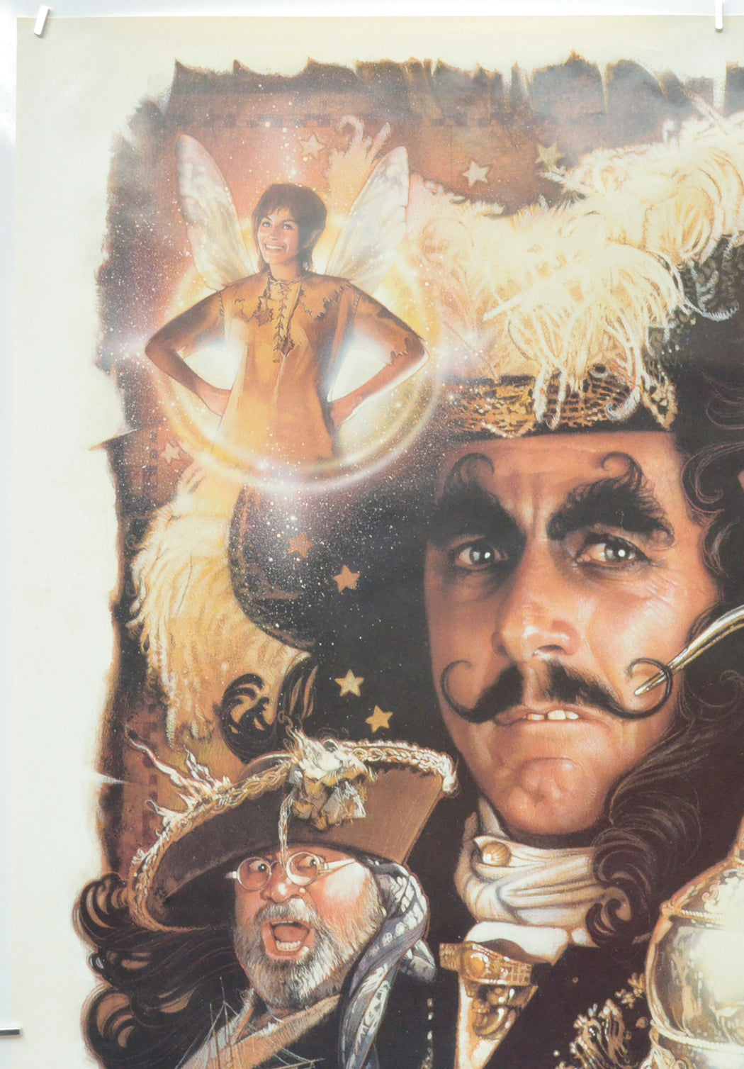 HOOK (Top Left) Cinema One Sheet Movie Poster 